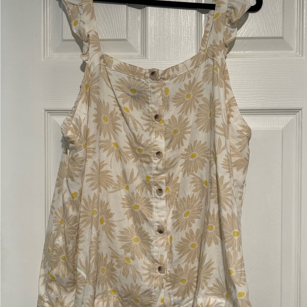 Torrid Floral Tank Top
